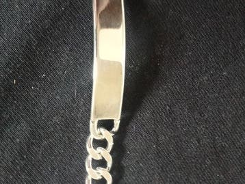 Sans prix de réserve - Bracelet Argent - bracelet argent, Handtassen en Accessoires, Antieke sieraden