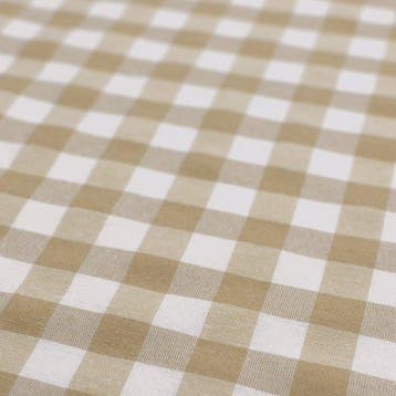 5,00 x 1,40 meter Exclusieve stof, gekleurd in Schotse draad