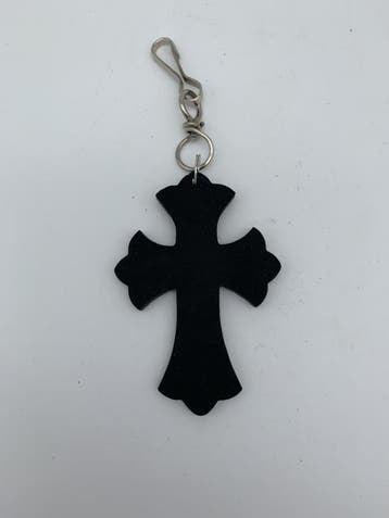 Kruis sleutelhanger in 19 verschillende kleuren, Ophalen of Verzenden, Nieuw
