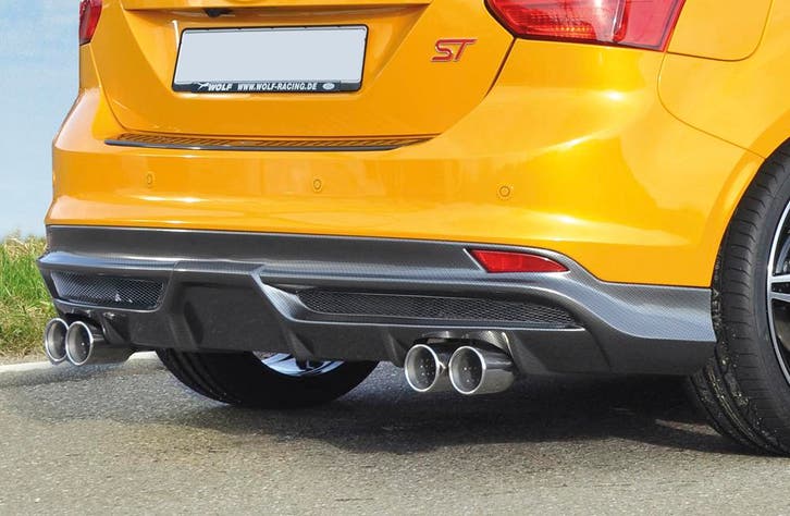 Wolf achteraanzetstuk W1218646 | Focus 3 ST: 08.12-11.14 (to, Auto diversen, Tuning en Styling, Verzenden