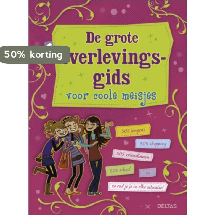 De grote overlevingsgids voor coole meisjes 9789044726039, Livres, Livres pour enfants | Jeunesse | 13 ans et plus, Envoi