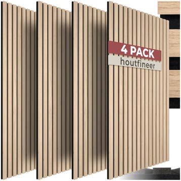 Akoestische panelen Sonic Wall II houtlook - licht eiken, Huis en Inrichting, Verzenden, Nieuw
