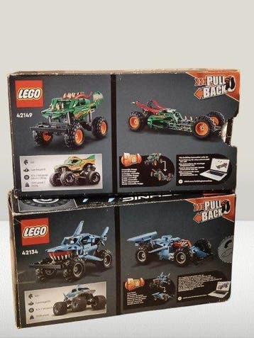 Lego - 42134, 42149 - Lego Technic - SUPER ZESTAW - Monster, Nieuw