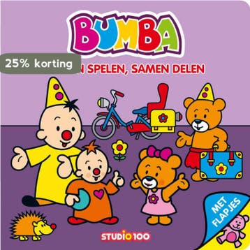 Samen spelen, samen delen / Bumba kartonboekje met flapjes, Verzenden, Gelezen, J. Maillard