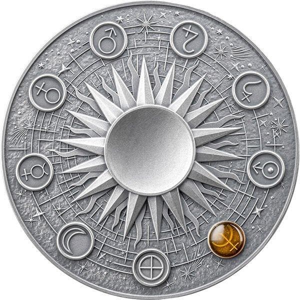 Ghana. 10 Cedis 2025 Neptune - Solar System 2 oz Antique, Postzegels en Munten, Munten | Europa | Niet-Euromunten