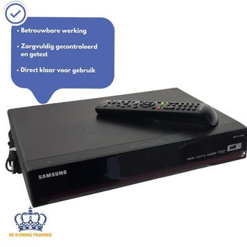 Samsung SMT-C7140 | Decoder | Harde Schijf | humax decoder, Audio, Tv en Foto, Verzenden, Gebruikt, Harddiskrecorder
