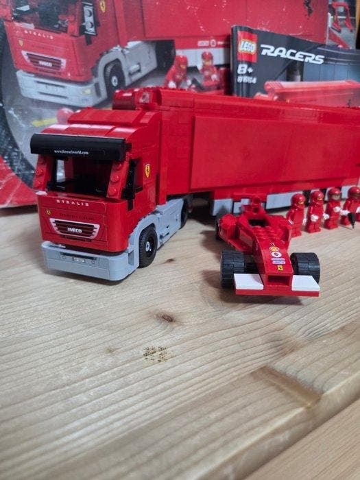Lego Set - 8654 - Racers - Ferrari Truck, Enfants & Bébés, Jouets | Duplo & Lego