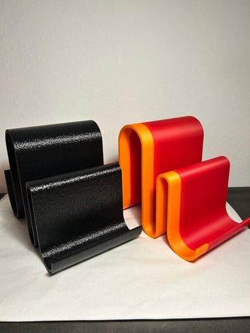 TiWo Design - Tijdschriftenhouder (2) - Ruimtevaartgolf -