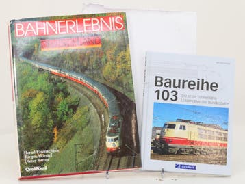 Set van 2 spoorwegenboeken Baureihe 103 en Bahnerlebnis D..., Ophalen of Verzenden