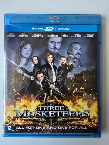 THE THREE MUSKETEERS (2011) (3D + 2D) (BLURAY)