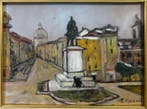 Tita Mozzoni (1894-1986) - Piazza Garibaldi, Brescia