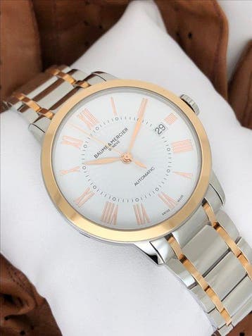 Baume & Mercier - Classima 18K gold/steel Automatic - Zonder, Handtassen en Accessoires, Nieuw