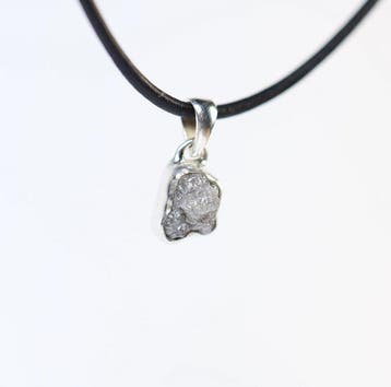 Ruwe diamant / Hanger / nieuw- 1.25 g - (1)