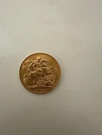 Verenigd Koninkrijk. George V. Sovereign 1927