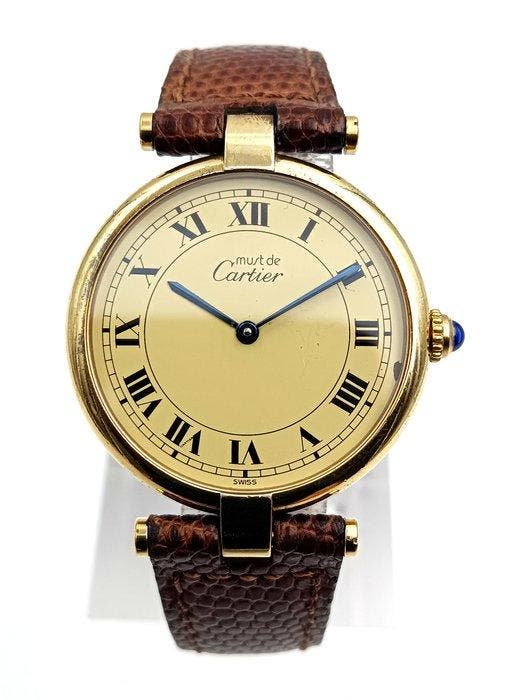 Cartier - Must de Cartier Vendome - Zonder minimumprijs -, Bijoux, Sacs & Beauté, Montres | Hommes