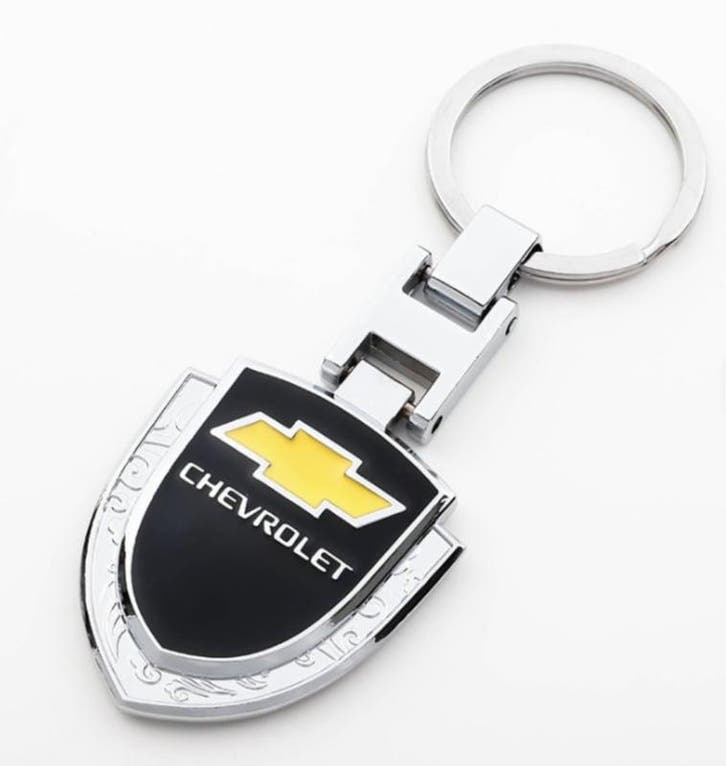 Chevrolet sleutelhanger shield, Verzamelen, Sleutelhangers, Nieuw, Ophalen of Verzenden