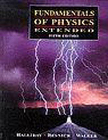 Fundamentals of Physics Without Softlock Cd - Physics, Verzenden