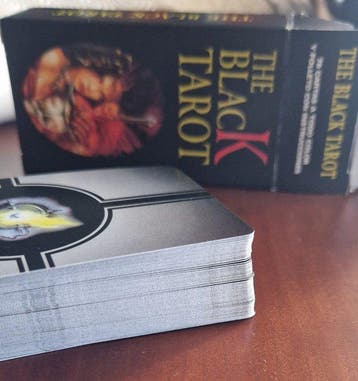 Cartes de tarot - The Black Tarot - Papier
