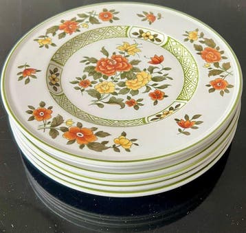 Villeroy & Boch - Plat (6) - Summerday - Porcelaine, Antiquités & Art