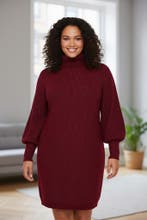 No.1 by OX jurk gebreid colXL=54-56Maat 46/48 (XL) of groter, Kleding | Dames, Verzenden, Nieuw, Maat 46/48 (XL) of groter, Overige kleuren