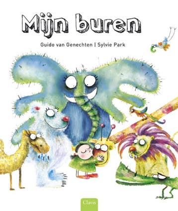 Mijn buren 9789044807691 Guido Van Genechten, Boeken, Kinderboeken | Kleuters, Verzenden, Gelezen, Guido Van Genechten