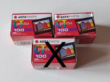 Agfa 12x Agfacolor 35mm Films Pellicule vierge, Nieuw