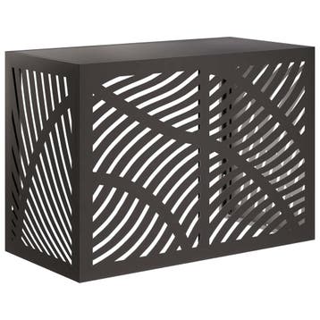 vidaXL Air Conditioner Hoes Zwart 100 x 50 x 70 cm Staal, Electroménager, Climatiseurs, Verzenden