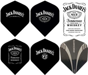 Jack Daniels Dartflights - 4 sets assorti (Dart Flights), Ophalen of Verzenden, Nieuw, Pijlen