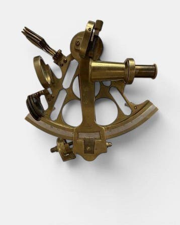 Vernier sextant - Messing, Zilver, Glas - Ryland & Son Ltd,