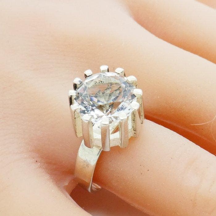Zonder minimumprijs - Ring Zilver - Bengt Hallberg, Handtassen en Accessoires, Ringen