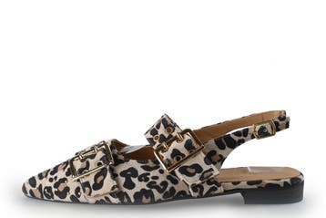 Babouche Loafers in maat 39 Panter, Verzenden, Overige typen