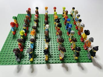 Lego Minifiguur - Classic, World City, Minifigures, City -, Nieuw