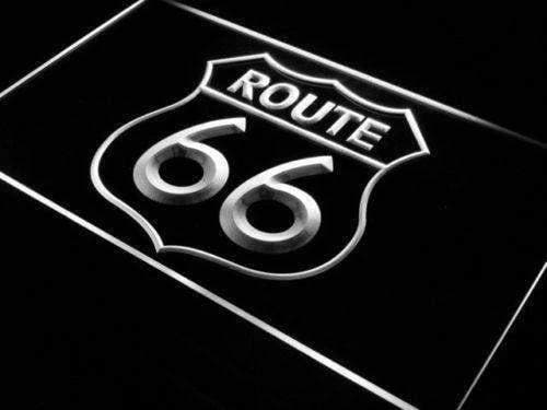 Route 66 neon bord lamp LED cafe verlichting reclame lichtba, Huis en Inrichting, Lampen | Overige, Nieuw, Verzenden