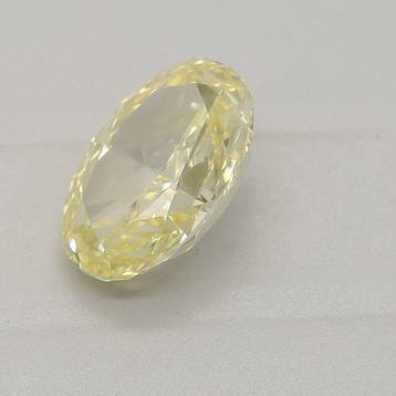 1 pcs Diamant (Natuurlijk gekleurd) - 1.00 ct - Ovaal -, Nieuw
