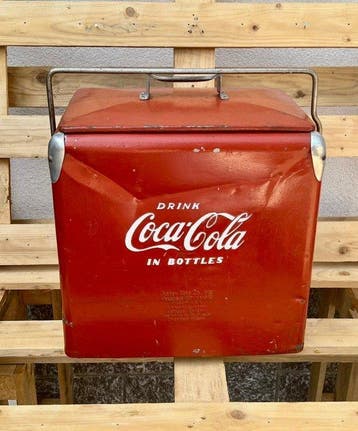 Coca-Cola - Koelkast - Metaal - Coca-Cola vriezer