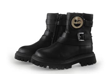 Nubikk Biker boots Meisjes in maat 24 Zwart, Verzenden, Schoenen