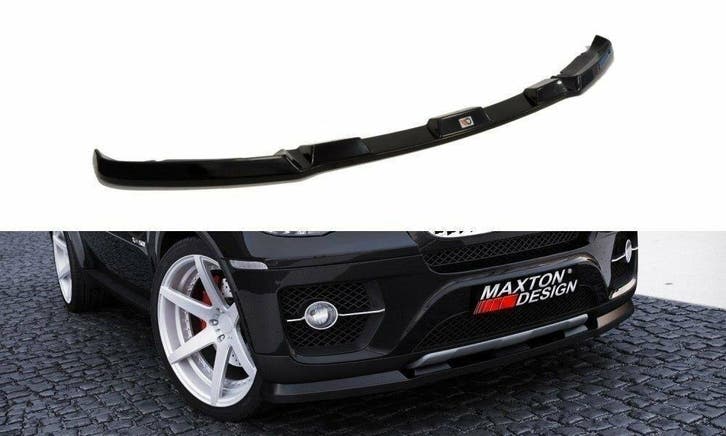 Maxton Front Splitter Glans Zwart BMW X6 E71 B8294, Autos : Pièces & Accessoires, Carrosserie & Tôlerie