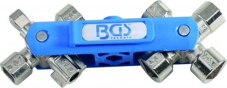 Bgs Technic Universele Schakelbord Sleutel SuBMaker Quadro 1, Auto diversen, Autogereedschap, Verzenden