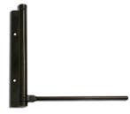 Deursluiter Justor met pen voor buitengebruik zwart, Doe-het-zelf en Bouw, Nieuw, Overige materialen, Klink of Kruk