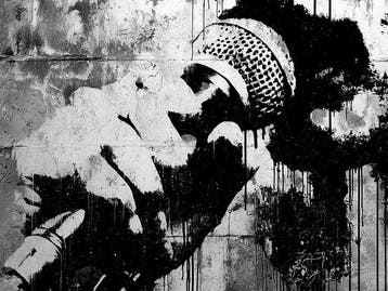 David Law (1967) - Freddie Mercury III (Stencil)