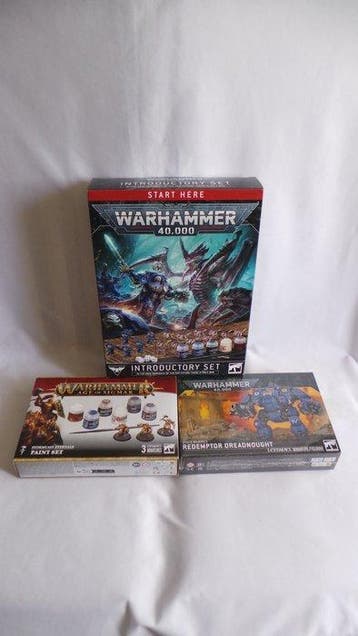Games Workshop - Speelgoed Lot 3 Boites Figurines miniatures, Antiek en Kunst