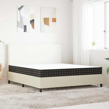 vidaXL Binnenveringmatras middelhard 180x200 cm, Verzenden