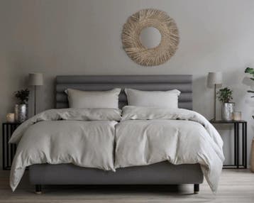 HOME BY TEMPUR® Zijdezacht bamboe dekbedovertrek - 240 x 220, Nieuw