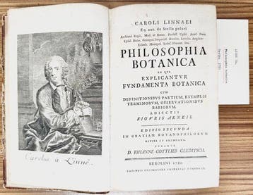 Linnaeus, Carolus - Philosophia Botanica in qua explicantur