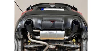 FOX Subaru BRZ/Toyota GT86 einddemper dwars uitgang rechts/l, Verzenden, Nieuw
