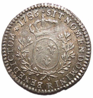 Frankrijk. Louis XVI (1774-1792). 1/10 Écu 1786-R, Orléans