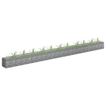 vidaXL Gabion plantenbak verhoogd 450x30x30 cm, Verzenden