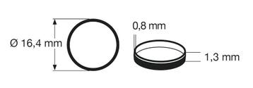 fleischmann 648007 Traction tyre 1 (pcs/stuks/Stück) H0., Overige merken, Gelijkstroom, Verzenden, Overige typen