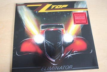 ZZ-Top - Eliminator Red Vinyl + Concert Ticket + Guitar Pick, Nieuw in verpakking