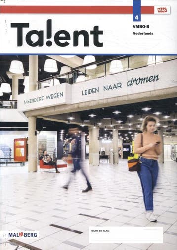 leerjaar 4 vmbo-b nederlands / Talent / leerwerkboek Tenter, Verzenden, Tenter